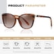 thumbnail image 2 of Lentes de Sol Colrea Tendencia de Ojo de Gato CL22017 UV400 para Mujer, 2 of 6