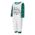 thumbnail image 3 of Meihuid Christmas Pajamas for Family Matching PJ's Sets with Letter and Printed Long Sleeve Tee and Bottom, 3 of 10