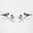 thumbnail image 3 of CafePress - Chickadee Song Bird T Shirt - Light T-Shirt Kids XS-XL, 3 of 4