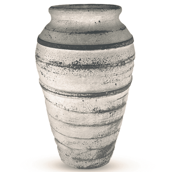 Aria Home Ceramic Vase Set of 2 Bohemian Shabby Chic Design Modern Decor Accent Piece