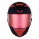thumbnail image 4 of Casco Bkr Falcon Negro Mate Mica Roja Cerrado Svs Rojo negro L, 4 of 6