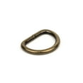 thumbnail image 7 of 10 - 1 inch Antique Brass Heavy Welded D-Rings Closeout, 7 of 7