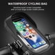 thumbnail image 3 of Soporte para teléfono celular de bicicleta impermeable de 360° con pantalla táctil de TPU impermeable para teléfono inteligente de 6,4 pulgadas brillar Electrónica, 3 of 5