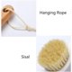 thumbnail image 5 of Cepillo para platos, 2 piezas, cepillos de madera para platos, cepillos de limpieza de sisal con mango largo, 5 of 5