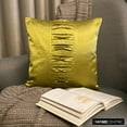 thumbnail image 3 of The HomeCentric Decorative Pillow Covers Chartreuse 18"x18" (45x45 cm) Satin Pintucks & Textured Cushion Covers For Sofa, Solid Modern Style - Chartreuse Pleats, 3 of 9