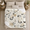 thumbnail image 5 of Whimsical Siamese Cat Botanical Pattern, Mystical Pet Portrait Pattern, Warm Flannel Blanket for Living Room and Bedroom, Cat Lovers Just Because Gift, Pet Lover Home Decor, 5 of 9