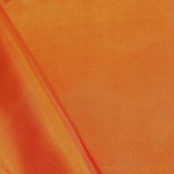Polyester China Silk Lining Fabric 60" Wide Habutai By The Yard (Orange
