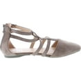 thumbnail image 6 of Betani Abela-1 Women's Double Ankle Strap T-Strap Ballerina Flats Half Size Big, 6 of 7