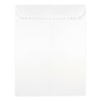JAM Paper 9 1/2 x 12 1/2 Open End Catalog Commercial Envelopes with Peel and Seal Closure, White, Bulk 500/Box