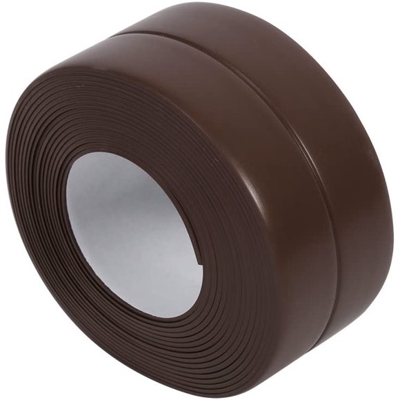 Cinta de Tira de Calafateo, 3,2 M/10,5 Pies, Cinta de Sellado Decorativa Autoadhesiva, Tira de Sellado de Baño Y Pared, Embellecedor de Borde de Lavabo Utilizado para Fregadero de(38mm