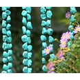 thumbnail image 5 of Turquoise Beads Endless Necklace Long Knotted Stone Multi-Strand Layer Necklaces Handmade Jewelry, 5 of 12