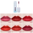 thumbnail image 3 of Labial mate de larga duración, fácil de aplicar y con acabado seco. Disponible en tonos vibrantes como rojo ladrillo, ciruela, tomate podrido y pimienta pequeña. Ideal para un look sofisticado y, 3 of 6