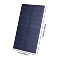 thumbnail image 4 of 1.5W 5V Panel Solar Portátil Mini Cargador Células Epoxídicas DIY Electric, 4 of 9