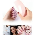 thumbnail image 2 of Semi Cured Nail Stickers with Soft Glossy Gel Finish for Beginner Women Girl, 2 of 20