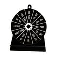 thumbnail image 2 of kurtrusly Turntable Drinking Wheel Fortune Game Tabletop Game for KTV Party Carnival Style A 1Set, 2 of 6