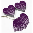thumbnail image 5 of Inkdotpot Silver Foil Paper Hang Tag Hugs & Kisses From The Wedding Favor Tag 100 Pieces, 5 of 6