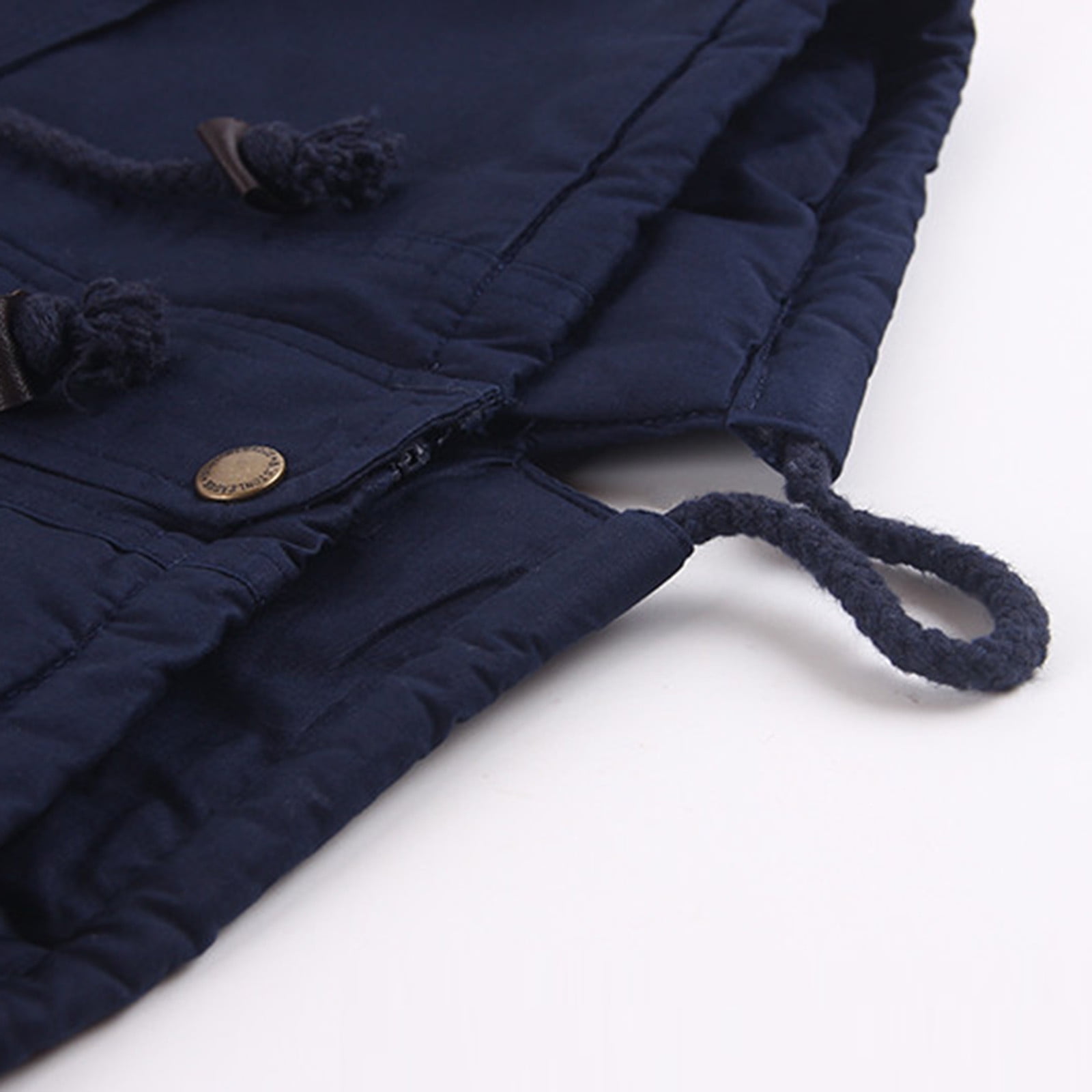 Ketyyh-chn99 Jackets for Girls Kids Boys Girls Winter Thicken Coat Solid Hooded Jacketize 6 Girls Jacket