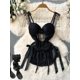 thumbnail image 1 of Women's Hollow Combination Bodysuit Slim Fit Erotic Mesh Lace Jumpsuit Bodysuit Sexy Fashion Pajamas, 1 of 4