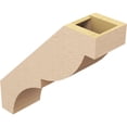thumbnail image 5 of Ekena Millwork 5"W x 16"D x 16"H Valencia Rough Cedar Woodgrain TimberThane Knee Brace, Primed, 5 of 6