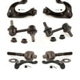 thumbnail image 1 of TOR Front Suspension Control Arm and Ball Joint Assembly Steering Tie Rod End Stabilizer Bar Link Kit (8Pc) for Car 2009-2014 Acura TL - Left Right Side (Driver Passenger) KTR-100638, 1 of 2