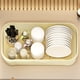 thumbnail image 3 of Soporte Para Secador De Platos, Caja De Secado De Platos Con Orificio De Drenaje Inferior De Gran Capacidad, Plástico PP Para Cocina, 3 of 7
