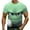 Mint Green, variant on Funny Expression Graphic Tee Lightweight Short Sleeve T-Shirt Mint Green S