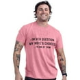 thumbnail image 2 of Funny Mens T-Shirts Sarcastic Saying Humor Joke T-Shirt Crewneck Short Sleeve Basic Tops for Husband Boyfriend, 2 of 4