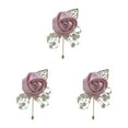 thumbnail image 1 of Redempat Versatile Wedding Brooch Add Classy And Sophisticated Touch To Any Look Modern Minimalist Brooch Pin gold 3Set, 1 of 6