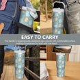 thumbnail image 7 of Modern 30oz Handheld Travel Tumbler with Handle – Double Wall Stainless Steel Insulated Cup, Flip Straw Lid, Leak-Proof & BPA-Free for Hot and Cold Drinks – Durable Coffee & Juice Mug White, 7 of 7
