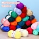 thumbnail image 4 of Uxcell 2Pcs Hilo de Ganchillo Blanco 4 Ply Hilo Acrílico 100g 197 Yardas, 4 of 6