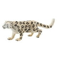 thumbnail image 2 of Leopard Figurine Snow Leopard Playset Model Kids Children life Animal Statue A, 2 of 9