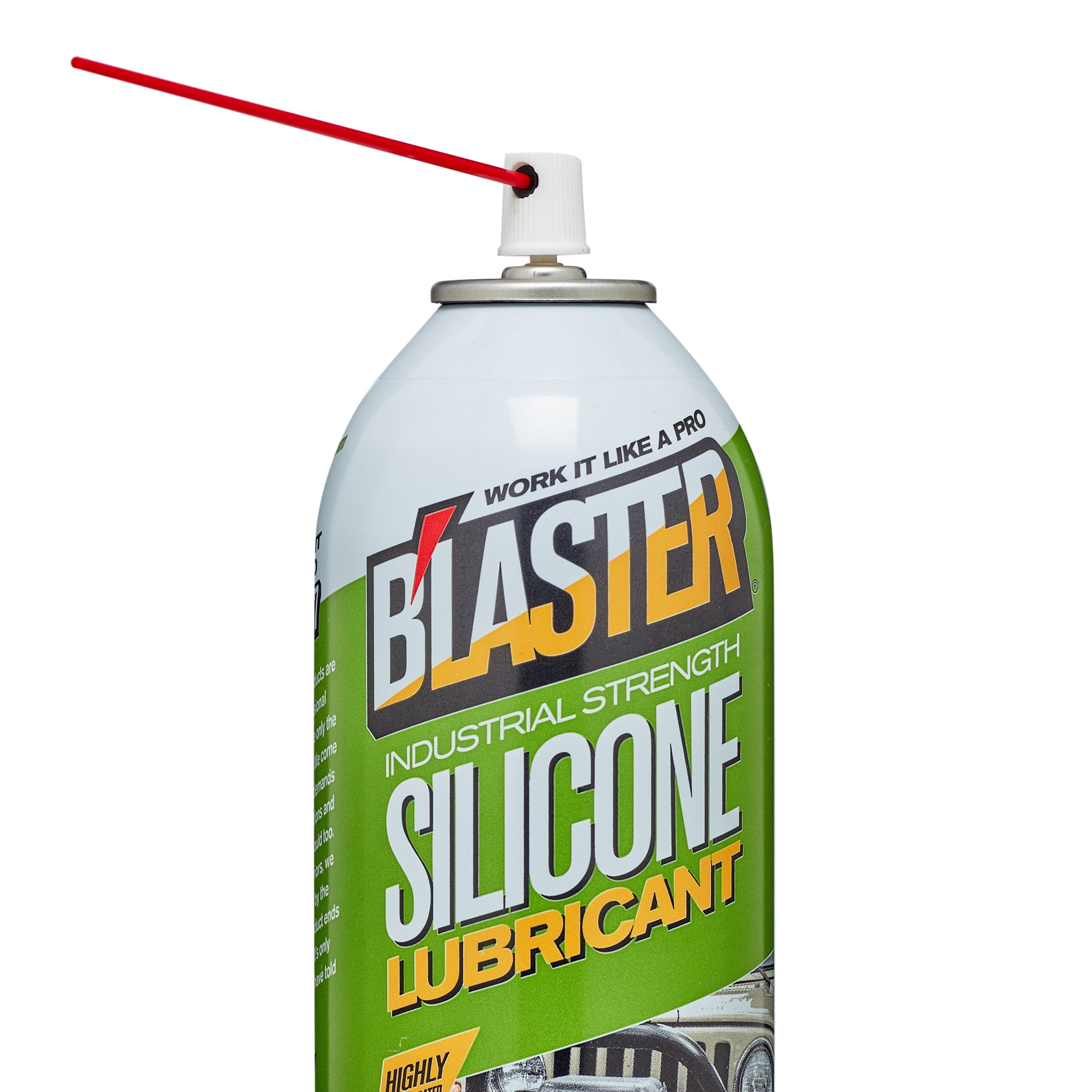 Blaster Spray SILICONE Industrial Strength Lubricant W Teflon Long Lasting  Plastic Window Track Lawn Garden Lubrication 11 Oz B'LASTER 16-SL 