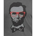 thumbnail image 4 of Old Glory Abraham Lincoln Geek Glasses T-Shirt, 4 of 6