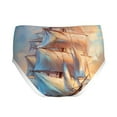 Disketp Sailing Ship Ocean Sunset Boys' Briefs Underwear for Toddlers