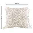 thumbnail image 4 of Almohada/Funda de almohada Funda de cojínFunda de cojínCojín de sofá, Funda de cojín de almohadaAlmohada de algodón con cama Sofá Banco Carro, Beige, 45 * 45 cm Zhivalor LKX-1956, 4 of 4