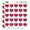 Opaque, variant on Star Trek Engineering Shield Heart Shaped Planner Calendar Scrapbook Craft Stickers