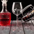 thumbnail image 5 of Red Wine Glasses With Shark Inside Goblet Glass Clear Glass Home Bar Party (Bean), 5 of 5