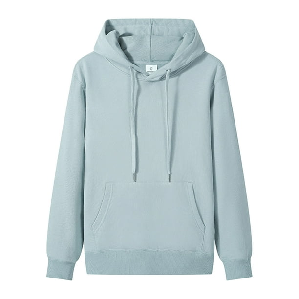 Sudadera bordada personalizada Minnieouse con canción principal para parejas Azul niebla 2XL