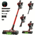 thumbnail image 4 of 2025 Upgrade Cordless Vacuum Cleaner, 45KPa Powerful Suction, 8-in-1 Lightweight Stick Vac for Pet Hair, Hard Floors, Carpets, Removable Battery & LED Display, 4 of 11