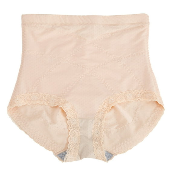 yunLCZ Womens Cotton Boxer Shorts Underwear Postpartum collection of abdominal underwear female body shapewear lifting butto
