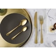 thumbnail image 2 of Amefa Austin 20pc Flatware Set, 18/0 Stainless Steel Gold, 2 of 6