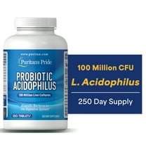 Puritan's Pride  Probiotic Supplement, Acidophilus, 250 Count