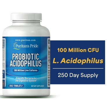 Puritan's Pride  Probiotic Supplement, Acidophilus, 250 Count