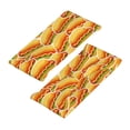 thumbnail image 3 of Lsque Hot Dogs Pattern Sweatbands Sports Headband for Men & Women - Moisture Wicking Athletic Cotton Terry Cloth Sweatband for Tennis, Basketball, Running, 3 of 9