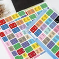 thumbnail image 4 of Alphabet A to Z 26 Letters Index File Folder Labels Multicolor Alphabet Tabs - Color Coded A to Z Tab Dividers Stickers Alphabet Letters Teacher Supplies Stickers for Classroom Book Organizing 56, 4 of 7