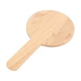 thumbnail image 7 of Fichiouy Handheld Mirror Wood HD Mirror w/Wood Handle for Makeup Salon Skin Care Barber Gift, 7 of 7