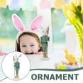 thumbnail image 2 of CIMAXIC Party Easter Rabbit Statue Nutcracker Decor Cute Resin Bunny Figurine For Spring Party Decorations Easter Garden Decor,7.09"X1.97"X1.89", 2 of 5