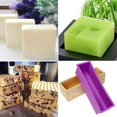 thumbnail image 2 of 1200g Rectangle Silicone Soap Making Mold Wooden Box Handmade Craft Soap Mould Toast Chocolate Cake Loaf Mold, 2 of 6