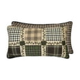 thumbnail image 4 of Donna Sharp Pine Patch 3PC King Rustic Pieced Cotton Quilt Set, 4 of 10