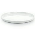 thumbnail image 3 of Gibson Home White Deco 16 Piece Fine Ceramic Dinnerware Set in White, 3 of 5